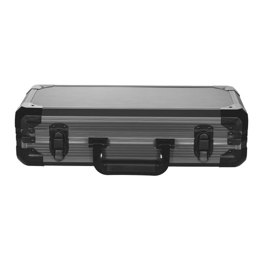 Black Aluminum Poker Chip Case - 300 Chip Capacity MRCpoker