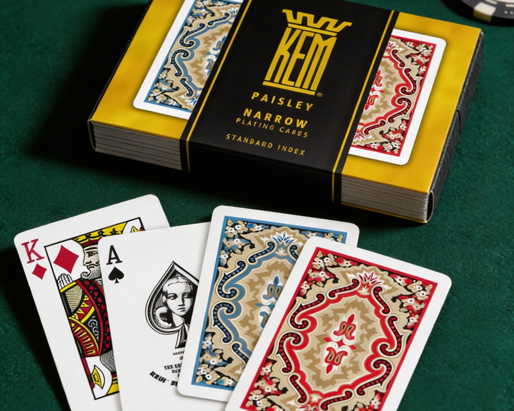 KEM Poker Playing Cards | Premium Plastic Poker Cards at MRC Poker