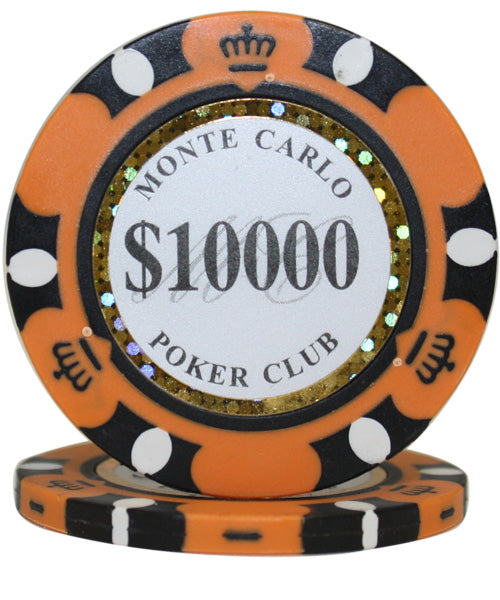 MONTE CARLO POKER CLUB POKER CHIP ROLLS MRCpoker