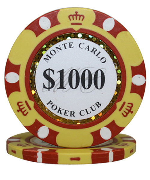 MONTE CARLO POKER CLUB POKER CHIP ROLLS MRCpoker