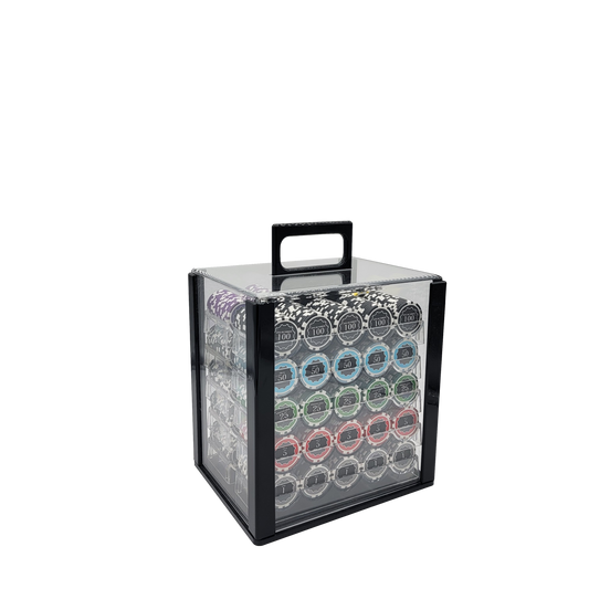 1000 PCS 14g Eclipse Poker Chips Set with Acrylic Case