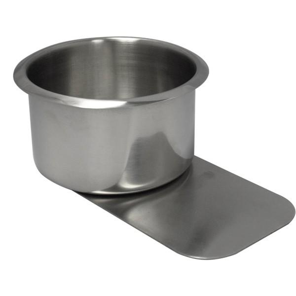 10PCS STAINLESS STEEL POKER TABLE SLIDE UNDER CUP HOLDER JUMBO SIZE MRCpoker