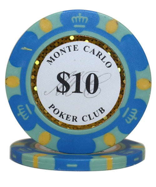 MONTE CARLO POKER CLUB POKER CHIP ROLLS MRCpoker