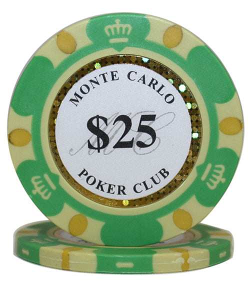 MONTE CARLO POKER CLUB POKER CHIP ROLLS MRCpoker
