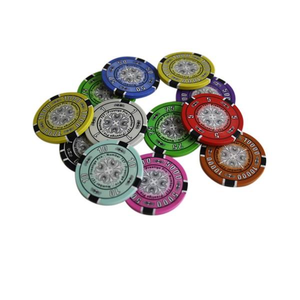 1000 PCS 14g Prestige Pro Printing Poker Chips Set with Acrylic Case MRCpoker