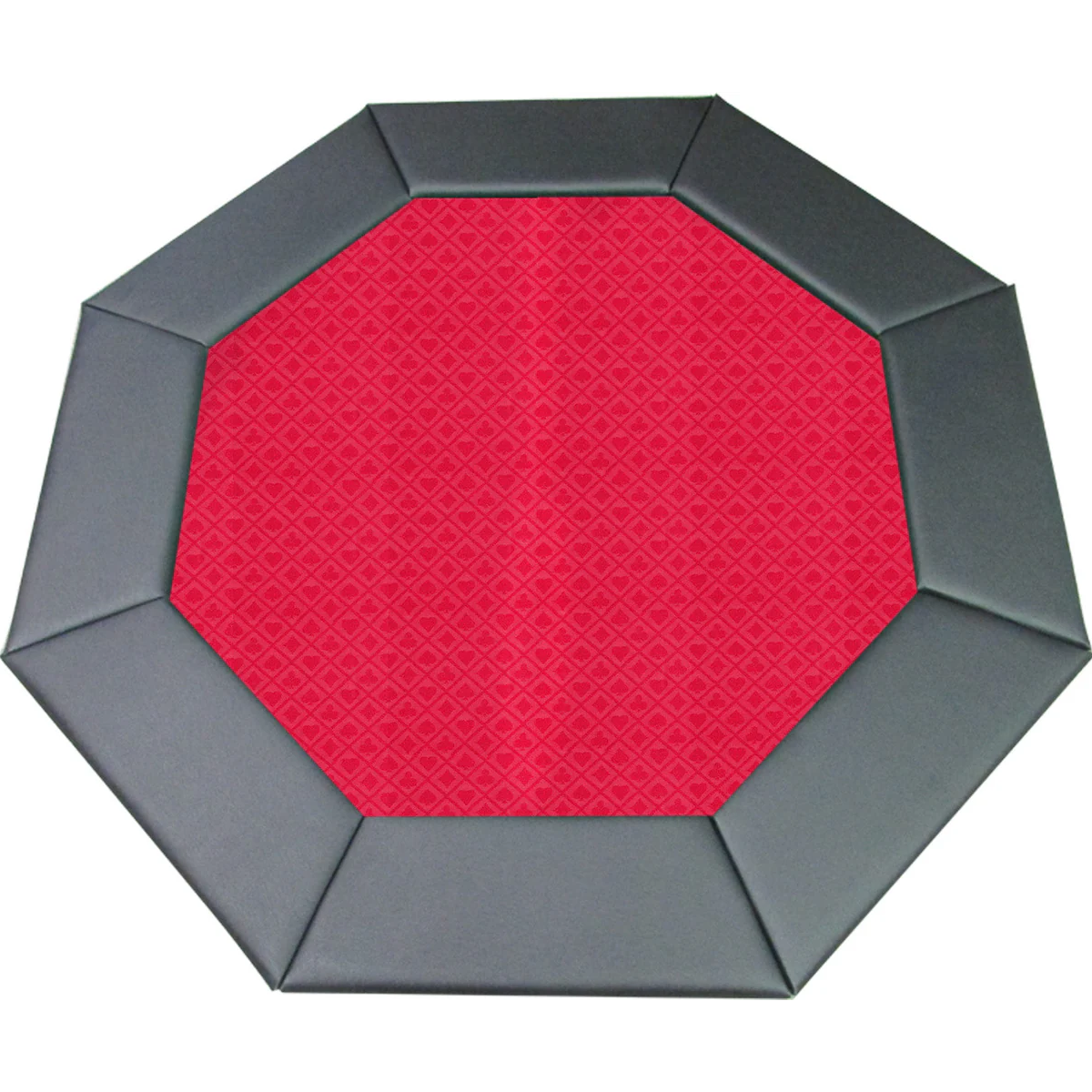 48'' OCTAGON POKER TABLE TOP - BLACK MRCpoker