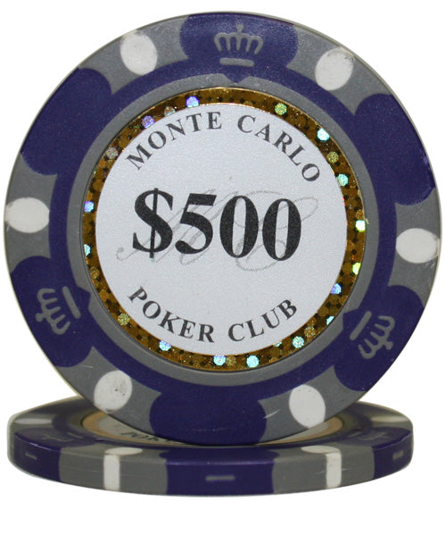 MONTE CARLO POKER CLUB POKER CHIP ROLLS MRCpoker