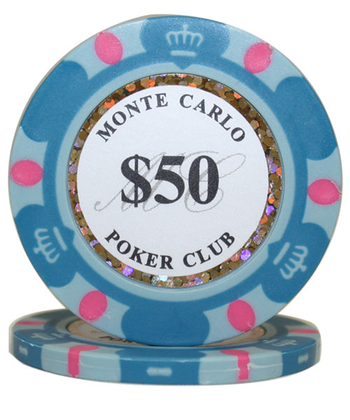 MONTE CARLO POKER CLUB POKER CHIP ROLLS MRCpoker