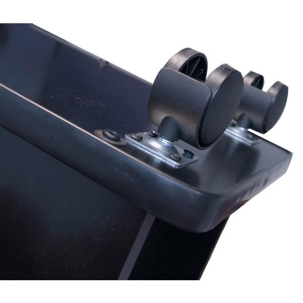 CLASSIC POKER TABLE DRINK CARTS - BLACK MRCpoker