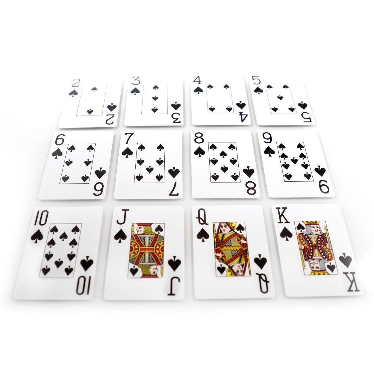 KEM ARROW BLACK/GOLD WIDE JUMBO PLASTIC PLAYING CARDS MRCpoker
