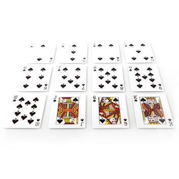 KEM ARROW RED/BLUE WIDE REGULAR PLASTIC PLAYING CARDS