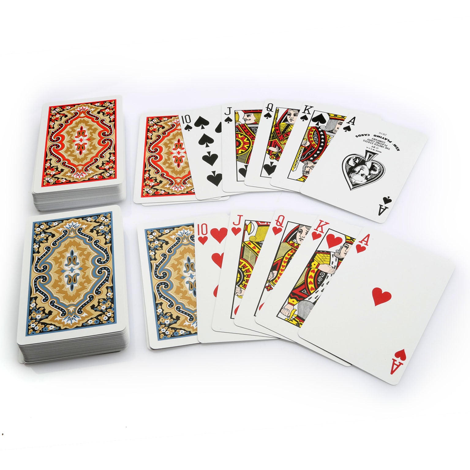 KEM PAISLEY NARROW REGULAR PLASTIC PLAYING CARDS MRCpoker