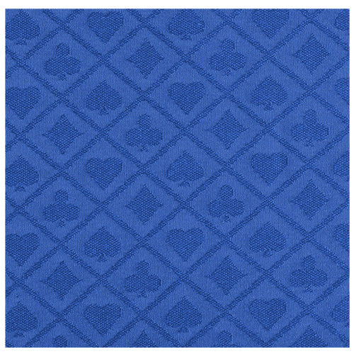 SUITED SPEED POKER TABLE CLOTH WATERPROOF - BLUE
