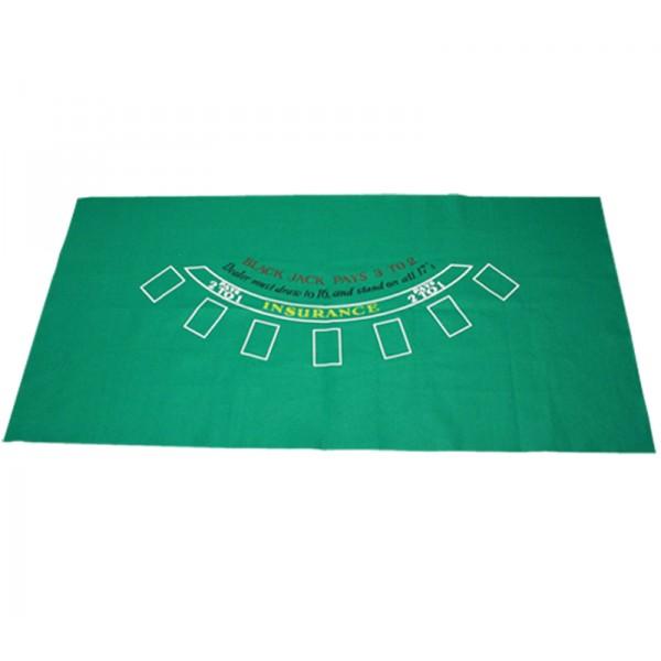 TEXAS HOLD'EM AND BLACKJACK 2 SIDED LAYOUT MRCpoker