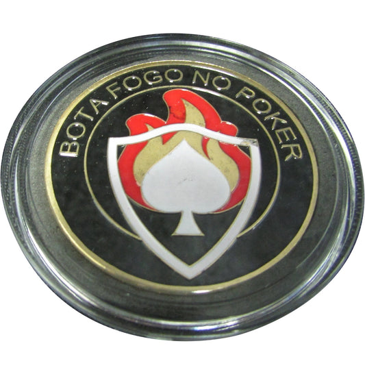 BOTA FOGO NO POKER CARD GUARD