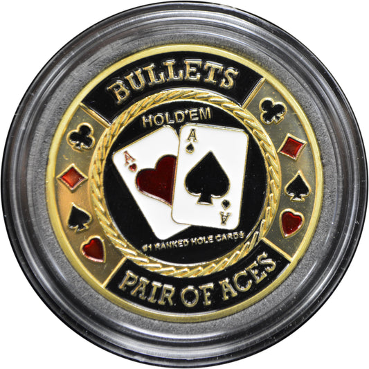 BULLETS POKER CARD GUARD