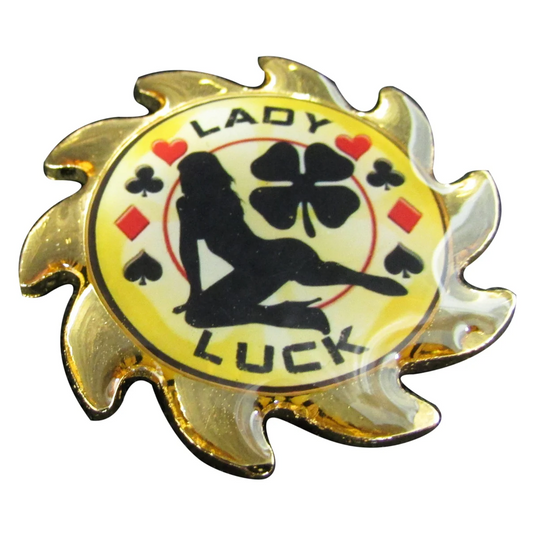 LADY LUCK POKER CARD GUARD