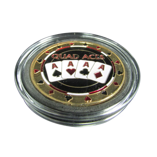 QUAD ACES POKER CARD GUARD