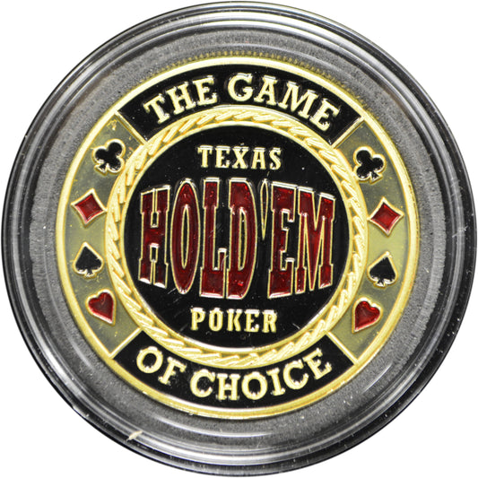 TEXAS HOLD'EM POKER CARD GUARD
