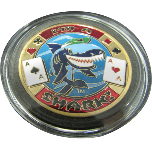 I'M A SHARK POKER CARD GUARD