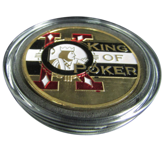 KING OF POKER POKER CARD GUARD