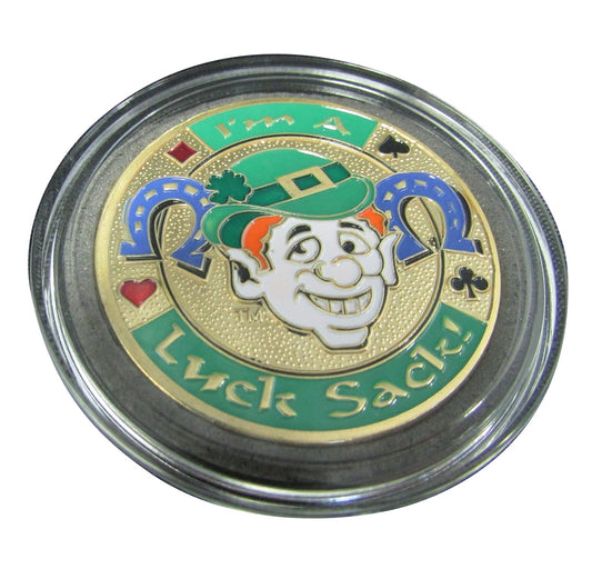 I'M LUCK SACK POKER CARD GUARD