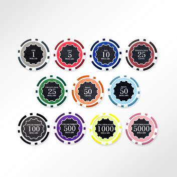 ECLIPSE POKER CHIP ROLLS