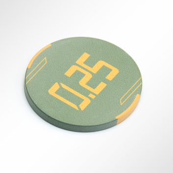 POKER CHIPS SAMPLE SET 12PCS GOLDEN CLUB CERAMIC CHIPS