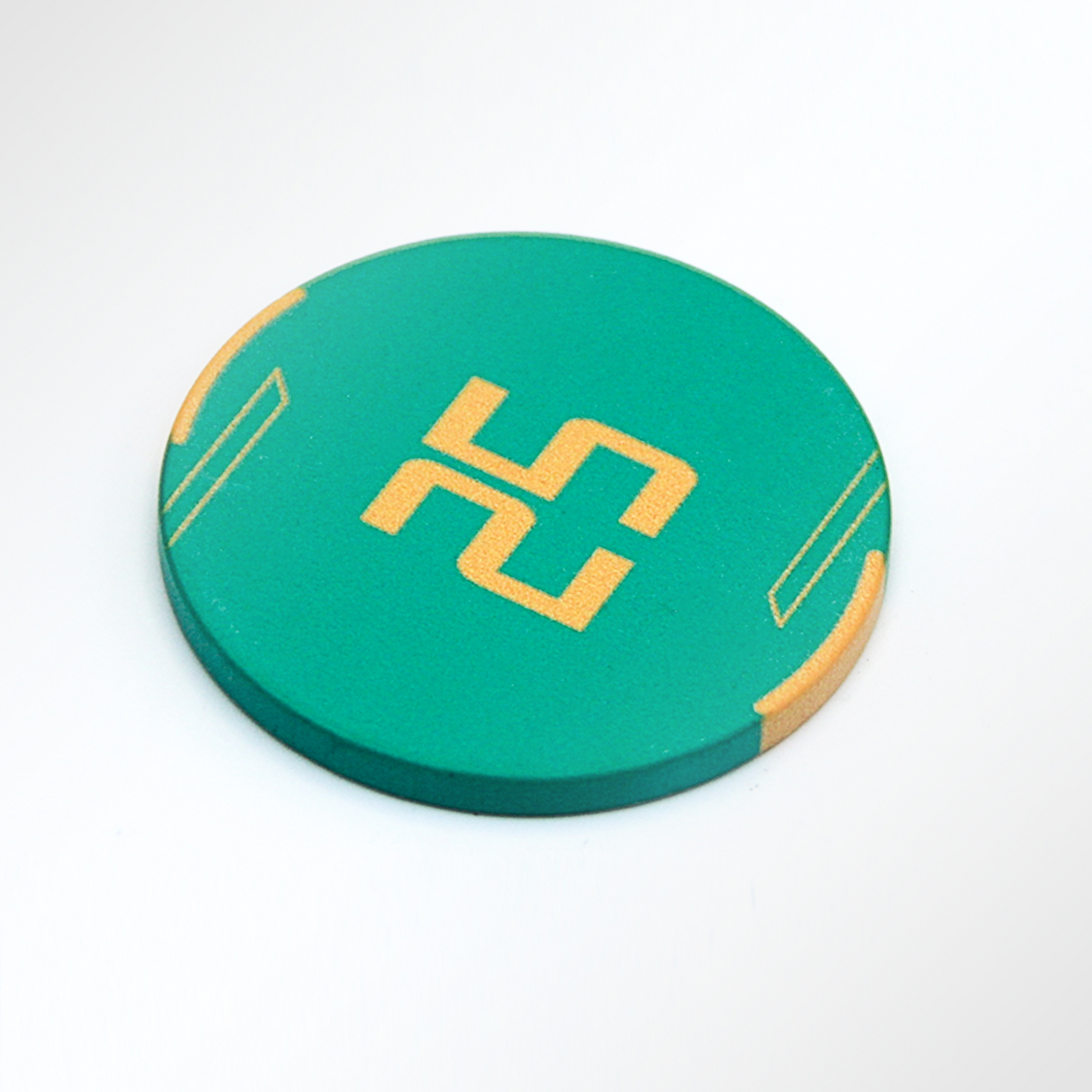 Golden Club Ceramic Poker Chip Rolls MRCpoker