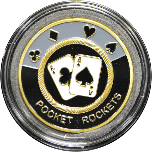POCKET ROCKETS POKER CARD GUARD