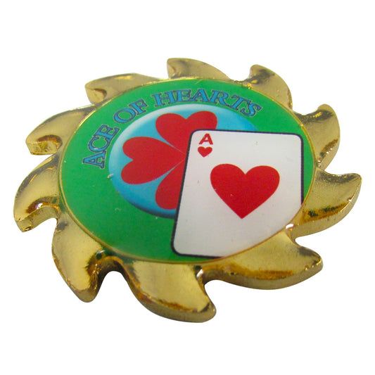 ACE OF HEARTS POKER CARD GUARD