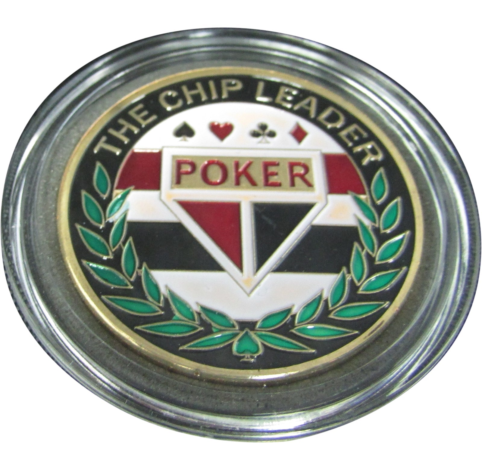 THE CHIP LEADER POKER CARD GUARD MRCpoker