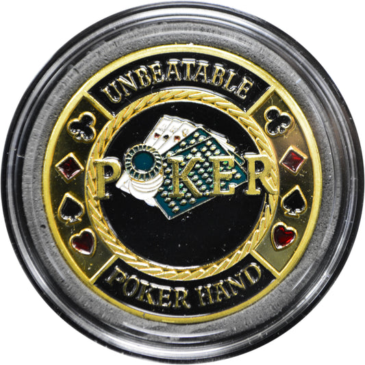 UNBEATABLE HAND POKER CARD GUARD
