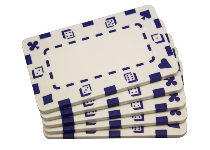 5PCS RECTANGULAR PLAQUES MRCpoker